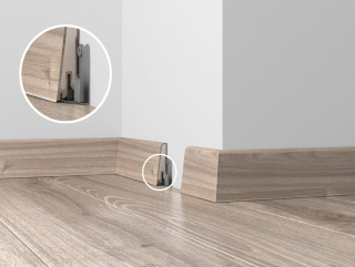 Soklová lišta A1 TARKO - USL 60 Clip